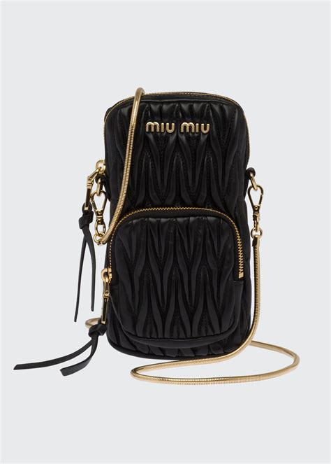 miu miu matelasse mini crossbody bag|mini crossbody purses.